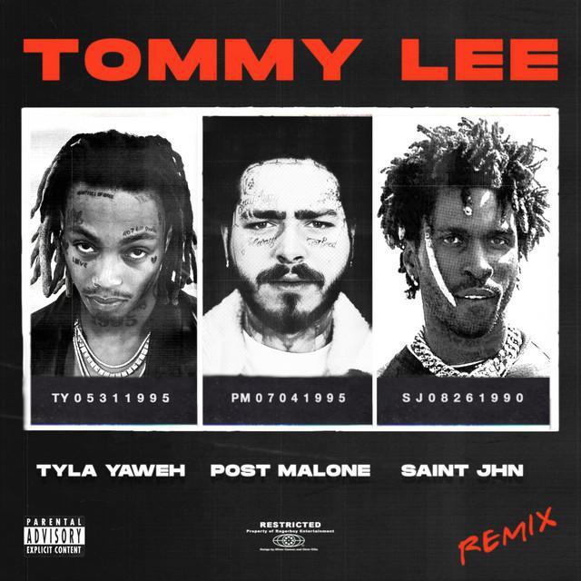 موزیک منتشر شده تامی لی بنام پست مالن دانلود آهنگ Tommy Lee از Post Malone